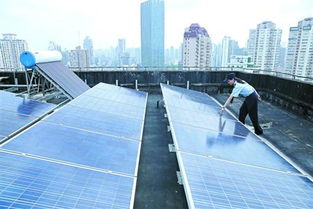 上?，F首個小區屋頂太陽能與風能發電系統，年發電量達5萬度